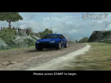 V-Rally 3 (USA) screen shot title